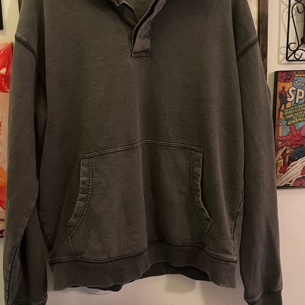 No Boundaries Charcoal Oversized Hoodie